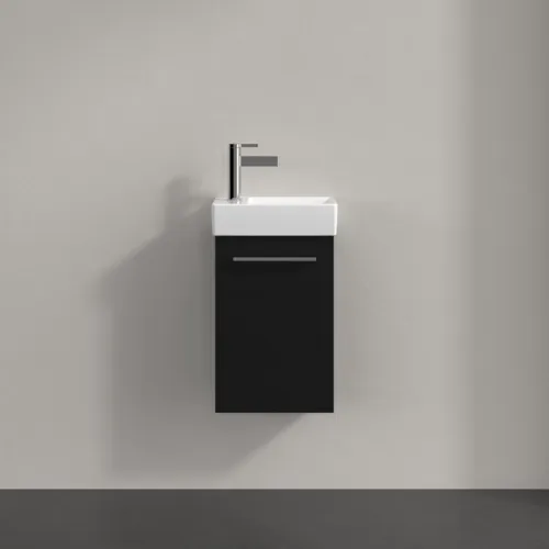 VILLEROY BOCH Avento toaletní skříňka, 1 dveře, 340 x 514 x 234 mm, Volcano Black #A87601VL, obrázek 3