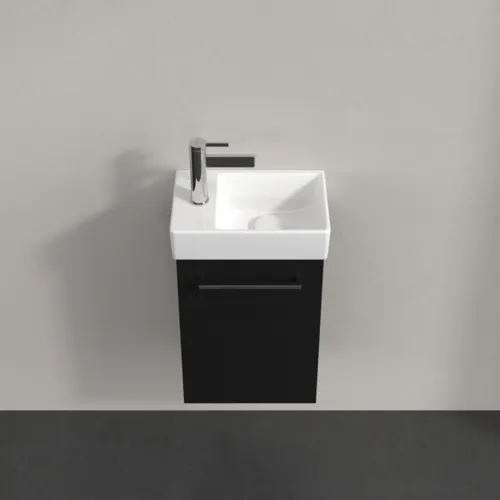 VILLEROY BOCH Avento toaletní skříňka, 1 dveře, 340 x 514 x 234 mm, Volcano Black #A87601VL, obrázek 4