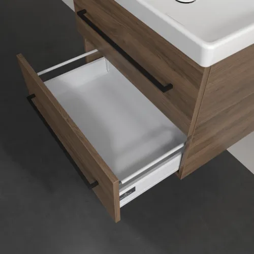 VILLEROY BOCH Avento toaletní skříňka, 2 výsuvy, 626 x 514 x 484 mm, dub Arizona #A89010VH, obrázek 6