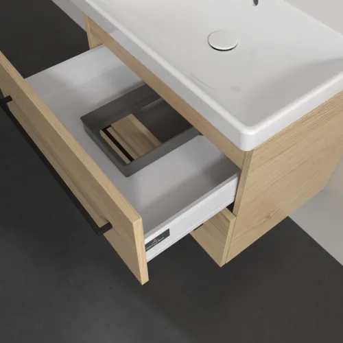 VILLEROY BOCH Avento toaletní skříňka, 2 výsuvy, 626 x 514 x 484 mm, dub severský #A89010VJ, obrázek 7