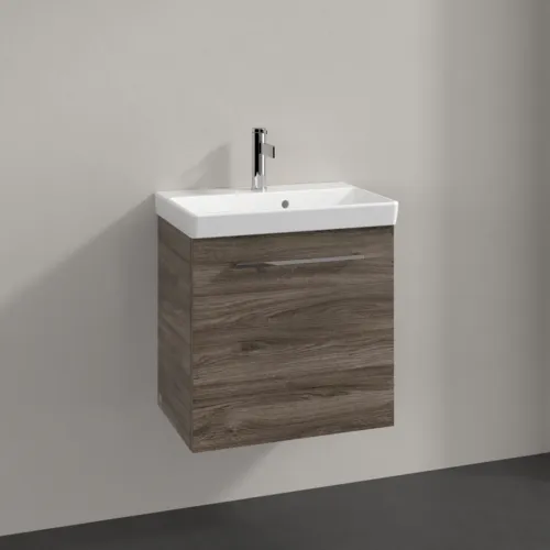 VILLEROY BOCH Avento toaletní skříňka, 1 dvířka, 526 x 514 x 384 mm, Kamenný dub #A88801RK, obrázek 3