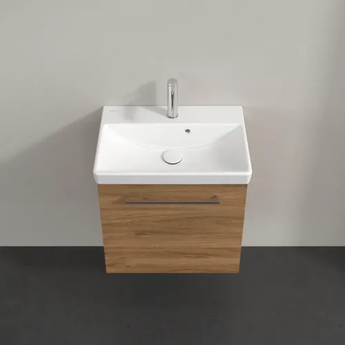 VILLEROY BOCH Avento toaletní skříňka, 1 dvířka, 526 x 526 x 384 mm, dub Kansas #A88801RH, obrázek 5