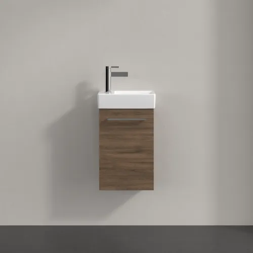 VILLEROY BOCH Avento toaletní skříňka, 1 dvířka, 340 x 514 x 234 mm, dub Arizona #A87601VH, obrázek 6