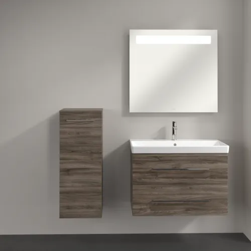 VILLEROY BOCH Boční skříňka Avento, 1 dvířka, 347 x 888 x 405 mm, dub kamenný #A89500RK, obrázek 3