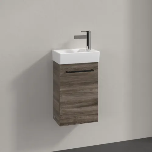 VILLEROY BOCH Avento toaletní skříňka, 1 dvířka, 340 x 514 x 234 mm, dub kamenný #A87610RK, obrázek 2