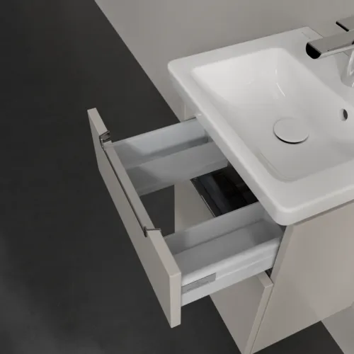 VILLEROY BOCH Subway 2.0 Vanity unit, 2 výsuvy, 440 x 590 x 351 mm, měkká šedá #A90610VK, obrázek 7