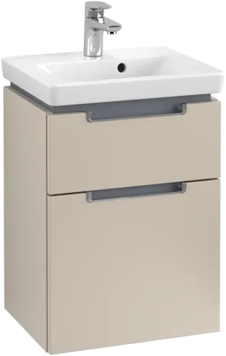 VILLEROY BOCH Subway 2.0 Vanity unit, 2 výsuvy, 440 x 590 x 351 mm, měkká šedá #A90610VK