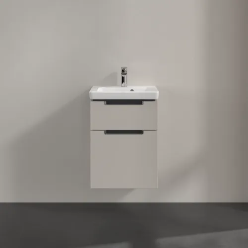 VILLEROY BOCH Subway 2.0 Vanity unit, 2 výsuvy, 440 x 590 x 351 mm, měkká šedá #A90610VK, obrázek 3