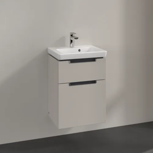 VILLEROY BOCH Subway 2.0 Vanity unit, 2 výsuvy, 440 x 590 x 351 mm, měkká šedá #A90610VK, obrázek 2