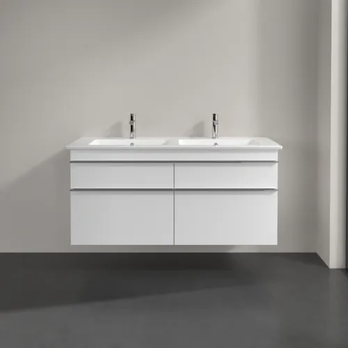 VILLEROY BOCH Venticello toaletní skříňka, 4 výsuvy, 1253 x 590 x 502 mm, bílá matná / bílá matná #A93001MS, obrázek 3