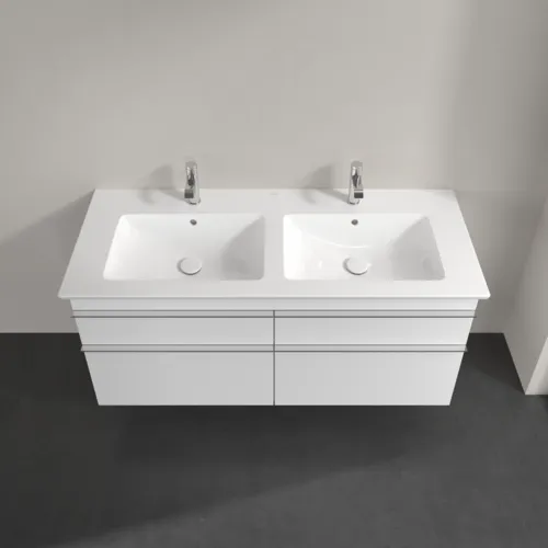 VILLEROY BOCH Venticello toaletní skříňka, 4 výsuvy, 1253 x 590 x 502 mm, bílá matná / bílá matná #A93001MS, obrázek 4