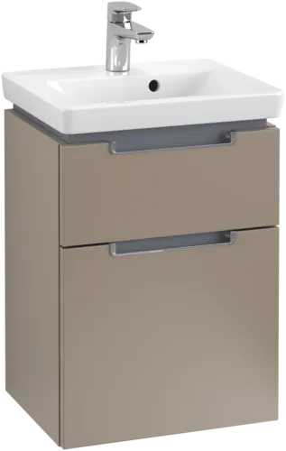 VILLEROY BOCH Subway 2.0 Vanity unit, 2 výsuvy, 440 x 590 x 351 mm, Truffle Grey #A90610VG