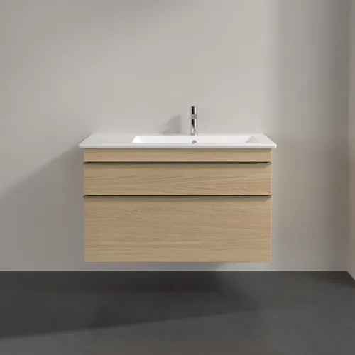 VILLEROY BOCH Toaletní skříňka Venticello, 2 výsuvy, 953 x 590 x 502 mm, severský dub / severský dub #A92801VJ, obrázek 3