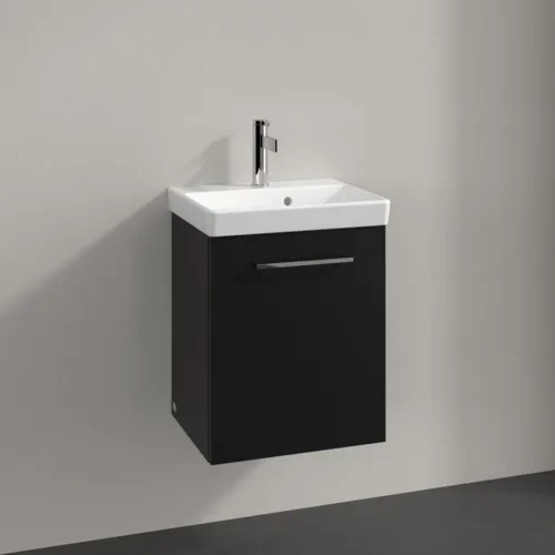 VILLEROY BOCH Avento toaletní skříňka, 1 dveře, 426 x 514 x 384 mm, Volcano Black #A88700VL, obrázek 2