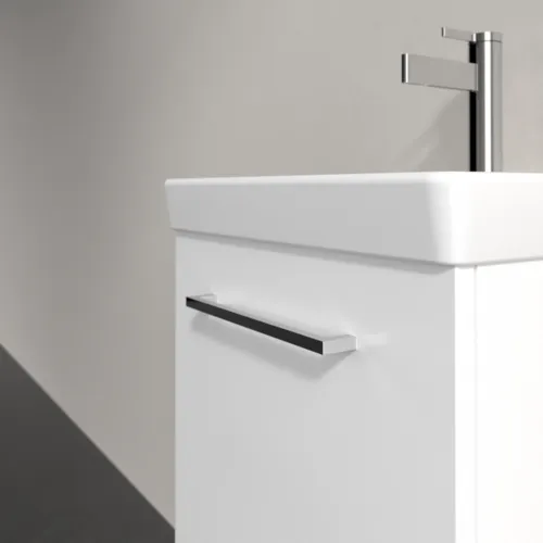 VILLEROY BOCH Avento toaletní skříňka, 1 dvířka, 426 x 514 x 384 mm, lesklá bílá #A88700VE, obrázek 5