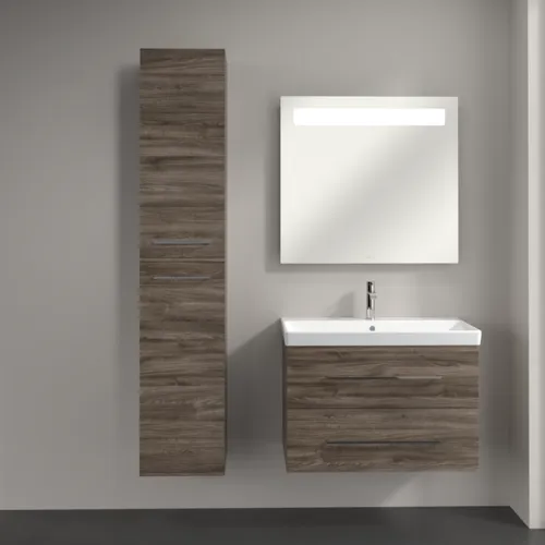 VILLEROY BOCH Vysoká skříňka Avento, 2 dveře, 346 x 1760 x 404 mm, dub kamenný #A89400RK, obrázek 3
