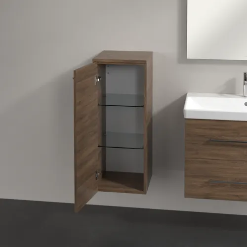 VILLEROY BOCH Boční skříňka Avento, 1 dveře, 347 x 888 x 405 mm, dub Arizona #A89500VH, obrázek 4