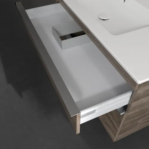 VILLEROY BOCH Toaletní skříňka Venticello, 2 výsuvy, 953 x 590 x 502 mm, Kamenný dub / Kamenný dub #A92701RK, obrázek 7