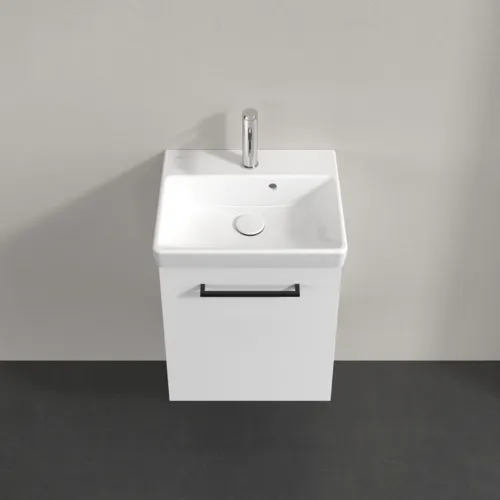 VILLEROY BOCH Avento toaletní skříňka, 1 dvířka, 426 x 514 x 384 mm, lesklá bílá #A88711VE, obrázek 4
