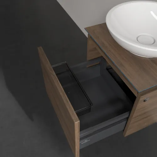VILLEROY BOCH Legato toaletní skříňka, s osvětlením, 1 zásuvka, 450 x 380 x 500 mm, Arizona Oak / Arizona Oak #B565L0VH, obrázek 5