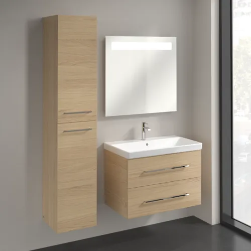 VILLEROY BOCH Vysoká skříňka Avento, 2 dveře, 346 x 1760 x 404 mm, severský dub #A89400VJ, obrázek 2