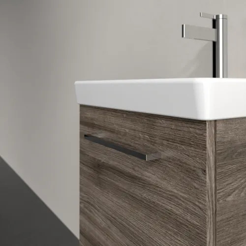 VILLEROY BOCH Avento toaletní skříňka, 1 dvířka, 426 x 514 x 384 mm, Kamenný dub #A88700RK, obrázek 9