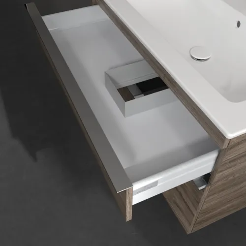 VILLEROY BOCH Toaletní skříňka Venticello, 2 výsuvy, 953 x 590 x 502 mm, Kamenný dub / Kamenný dub #A92801RK, obrázek 7