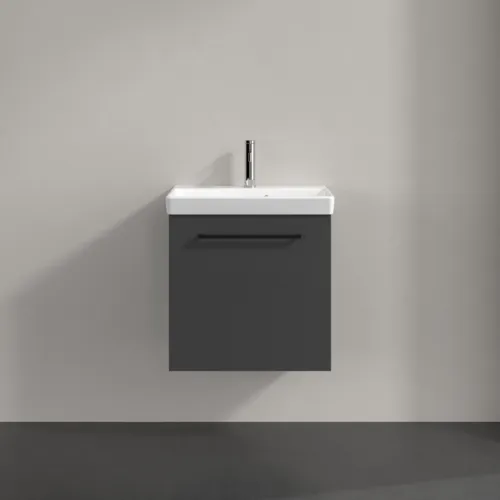 VILLEROY BOCH Avento toaletní skříňka, 1 dvířka, 526 x 514 x 384 mm, grafitová barva #A88811VR, obrázek 3