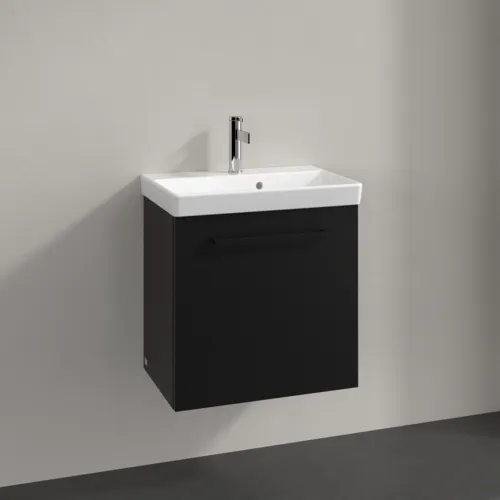 VILLEROY BOCH Avento toaletní skříňka, 1 dveře, 526 x 514 x 384 mm, Volcano Black #A88811VL, obrázek 2