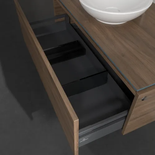 VILLEROY BOCH Legato toaletní skříňka, s osvětlením, 1 zásuvka, 1000 x 380 x 500 mm, Arizona Oak / Arizona Oak #B571L0VH, obrázek 5