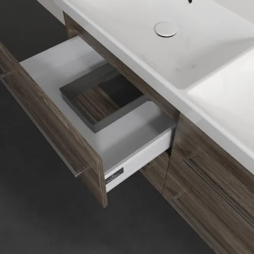 VILLEROY BOCH Avento toaletní skříňka, 4 výsuvy, 1180 x 514 x 484 mm, dub kamenný #A89300RK, obrázek 14