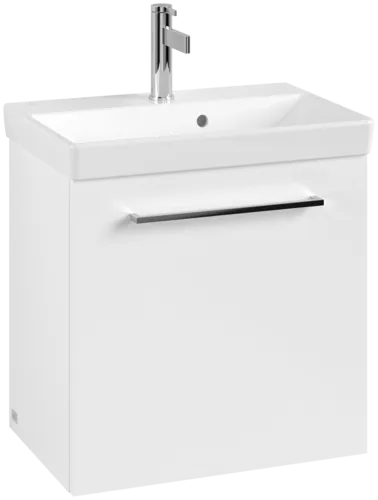 VILLEROY BOCH Avento toaletní skříňka, 1 dvířka, 526 x 514 x 384 mm, lesklá bílá #A88800VE