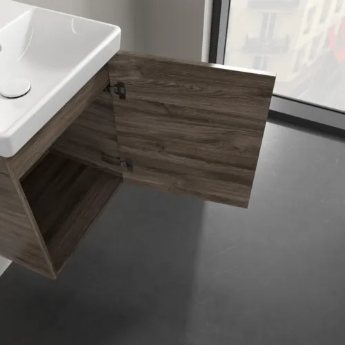 VILLEROY BOCH Avento toaletní skříňka, 1 dvířka, 426 x 514 x 384 mm, Kamenný dub #A88711RK, obrázek 6