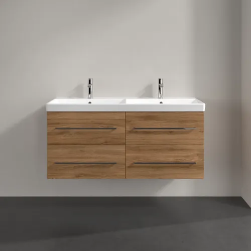 VILLEROY BOCH Avento toaletní skříňka, 4 výsuvy, 1180 x 514 x 484 mm, dub Kansas #A89300RH, obrázek 7