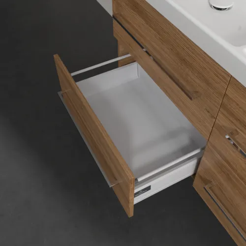 VILLEROY BOCH Avento toaletní skříňka, 4 výsuvy, 1180 x 514 x 484 mm, dub Kansas #A89300RH, obrázek 10
