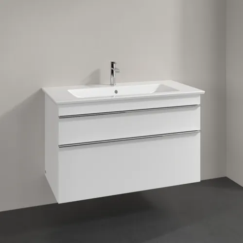 VILLEROY BOCH Venticello toaletní skříňka, 2 zásuvky, 953 x 590 x 502 mm, bílá matná / bílá matná #A92601MS, obrázek 2