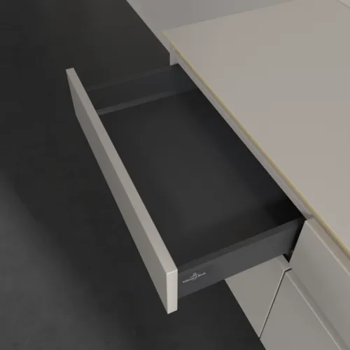 VILLEROY BOCH Legato toaletní skříňka, s osvětlením, 4 výsuvy, 1200 x 550 x 500 mm, Soft Grey / Soft Grey #B582L0VK, obrázek 6