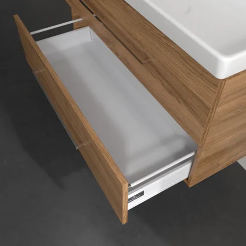 VILLEROY BOCH Avento toaletní skříňka, 2 výsuvy, 976 x 514 x 484 mm, dub Kansas #A89200RH, obrázek 10
