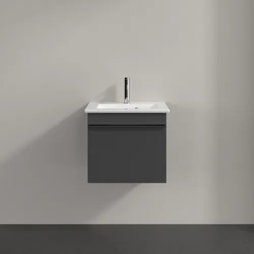 VILLEROY BOCH Venticello toaletní skříňka, 1 zásuvka, 466 x 420 x 425 mm, lesklá šedá / lesklá šedá #A93101FP, obrázek 3