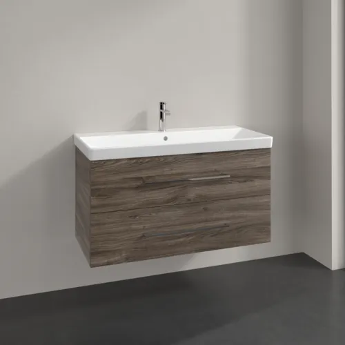 VILLEROY BOCH Avento toaletní skříňka, 2 výsuvy, 976 x 514 x 484 mm, dub kamenný #A89200RK, obrázek 6
