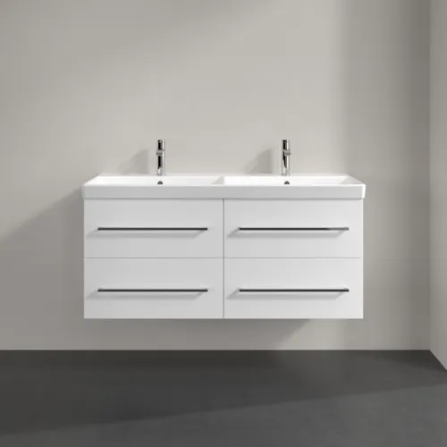 VILLEROY BOCH Avento toaletní skříňka, 4 výsuvy, 1180 x 514 x 484 mm, lesklá bílá #A89300VE, obrázek 3