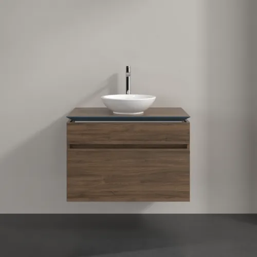 VILLEROY BOCH Legato toaletní skříňka, 2 výsuvy, 800 x 550 x 500 mm, Arizona Oak / Arizona Oak #B57000VH, obrázek 3