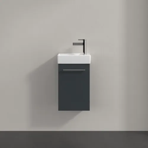 VILLEROY BOCH Avento toaletní skříňka, 1 dvířka, 340 x 514 x 234 mm, Crystal Grey #A87600B1, obrázek 3