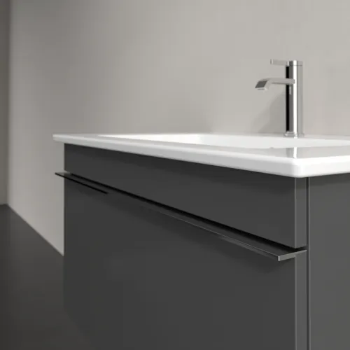 VILLEROY BOCH Venticello toaletní skříňka, 1 zásuvka, 753 x 420 x 502 mm, lesklá šedá / lesklá šedá #A93401FP, obrázek 5