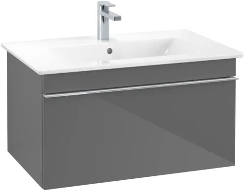 VILLEROY BOCH Venticello toaletní skříňka, 1 zásuvka, 753 x 420 x 502 mm, lesklá šedá / lesklá šedá #A93401FP