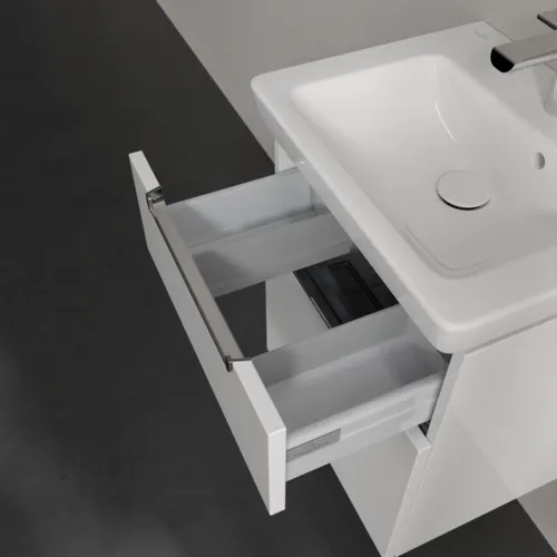 VILLEROY BOCH Subway 2.0 Vanity unit, 2 výsuvy, 485 x 590 x 379 mm, lesklá bílá #A90710DH, obrázek 7