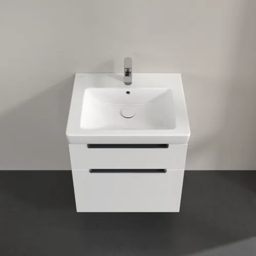 VILLEROY BOCH Subway 2.0 Vanity unit, 2 výsuvy, 587 x 590 x 454 mm, bílá matná #A90910MS, obrázek 4