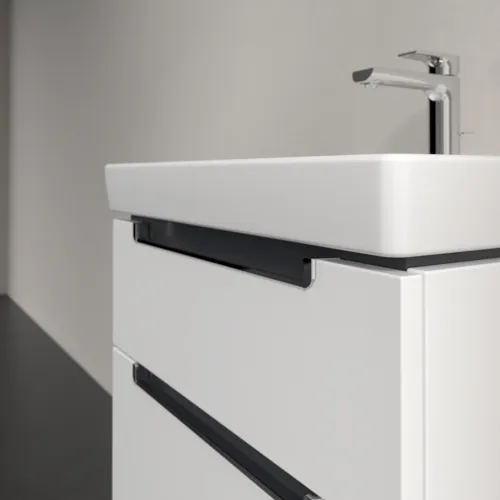 VILLEROY BOCH Subway 2.0 Vanity unit, 2 výsuvy, 587 x 590 x 454 mm, bílá matná #A90910MS, obrázek 5