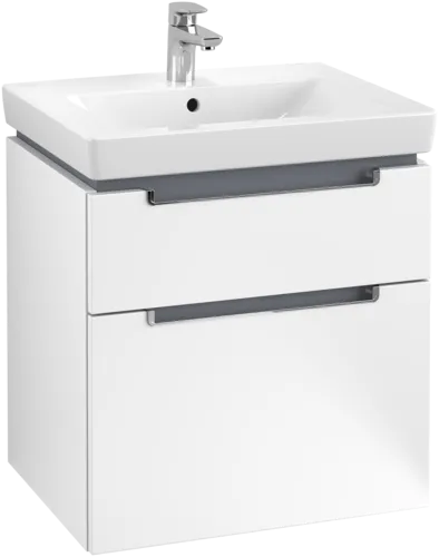 VILLEROY BOCH Subway 2.0 Vanity unit, 2 výsuvy, 587 x 590 x 454 mm, bílá matná #A90910MS