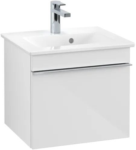 VILLEROY BOCH Venticello toaletní skříňka, 1 zásuvka, 466 x 420 x 425 mm, lesklá bílá / lesklá bílá #A93101DH, obrázek 1